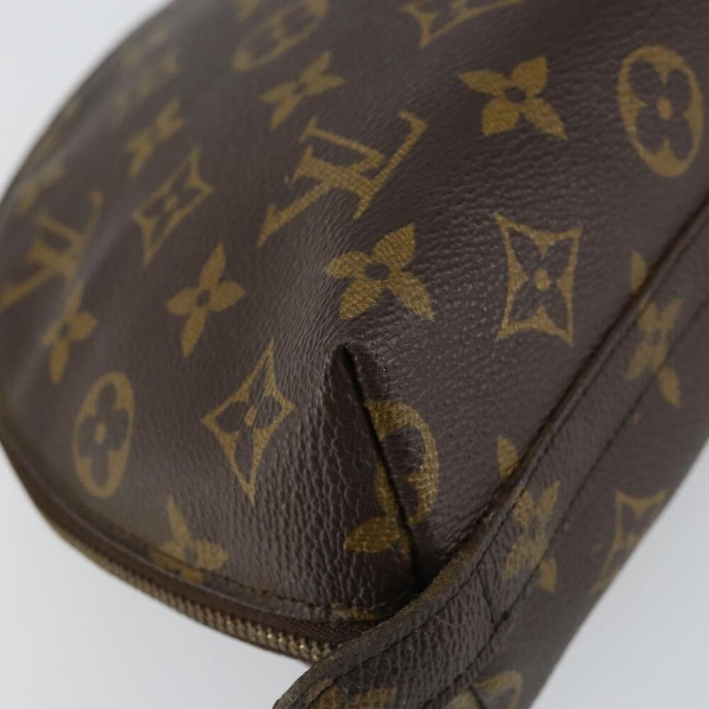 LOUIS VUITTON Monogram Trousse Demi Ronde Cosmetic Pouch M47520 LV Auth BA6539 - Picture 16 of 16